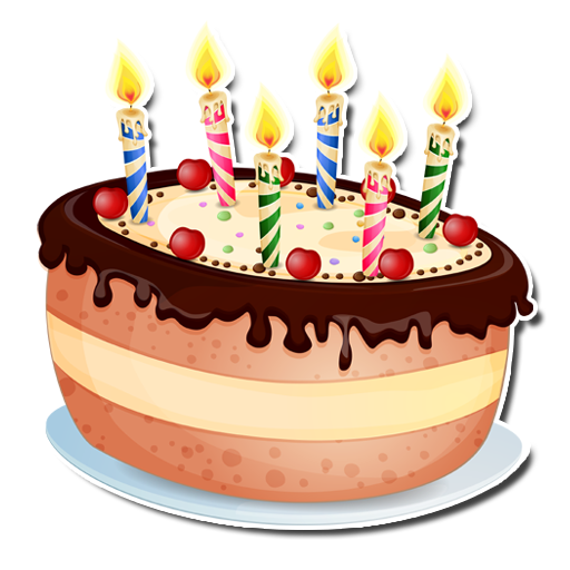 Birthday Cake Transparent PNG Vector